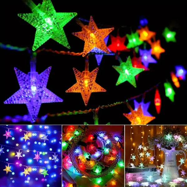 Star Fairy LED Lights | Twinkle Garlands - Image 6