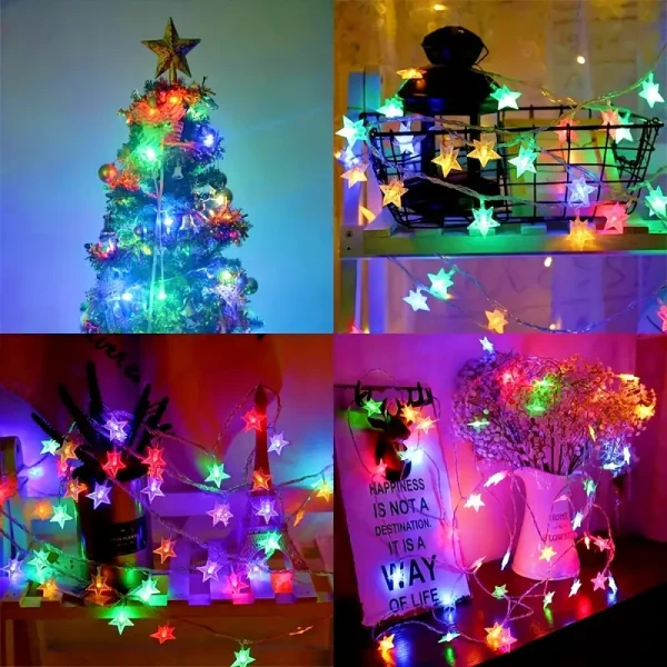 Star Fairy LED Lights | Twinkle Garlands - Image 9