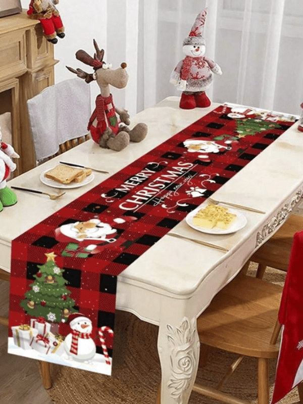 Christmas Table Runner Cloth | Festive & Reusable - Image 30