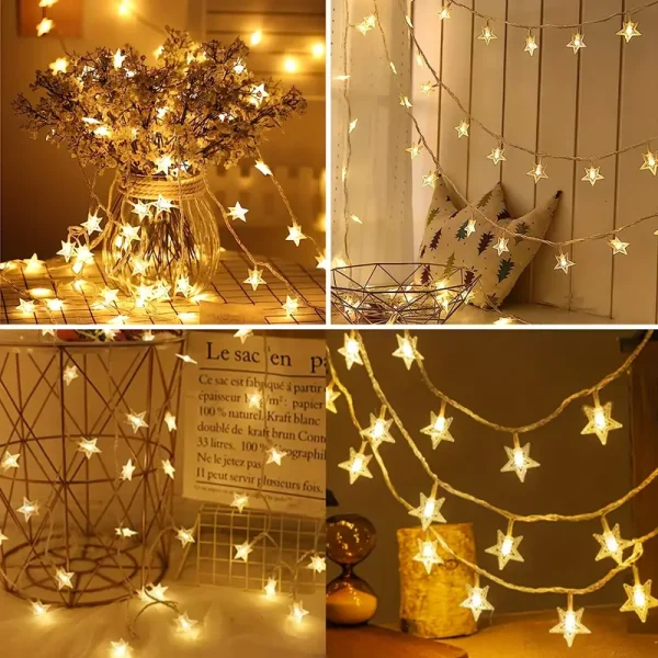 Star Fairy LED Lights | Twinkle Garlands - Image 5