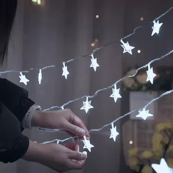 Star Fairy LED Lights | Twinkle Garlands - Image 11