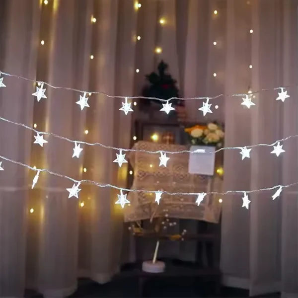 Star Fairy LED Lights | Twinkle Garlands - Image 12