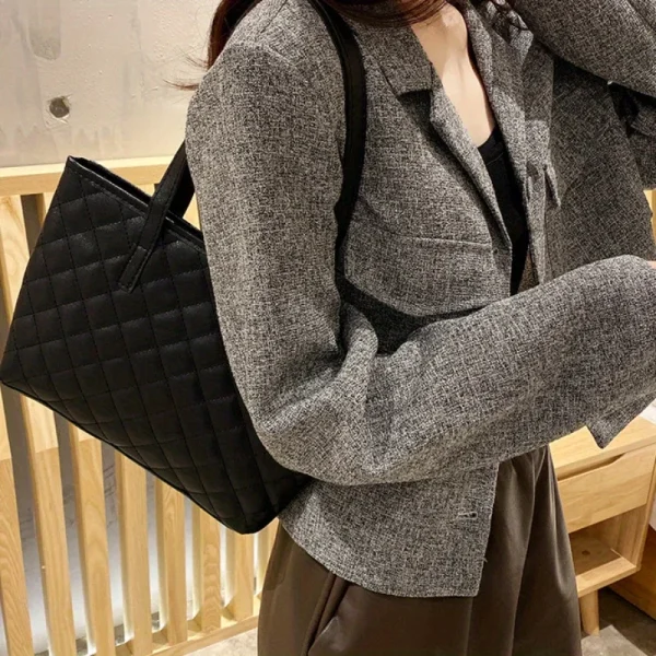 Chic Women’s PU Leather Handbag | Stylish Everyday - Image 2