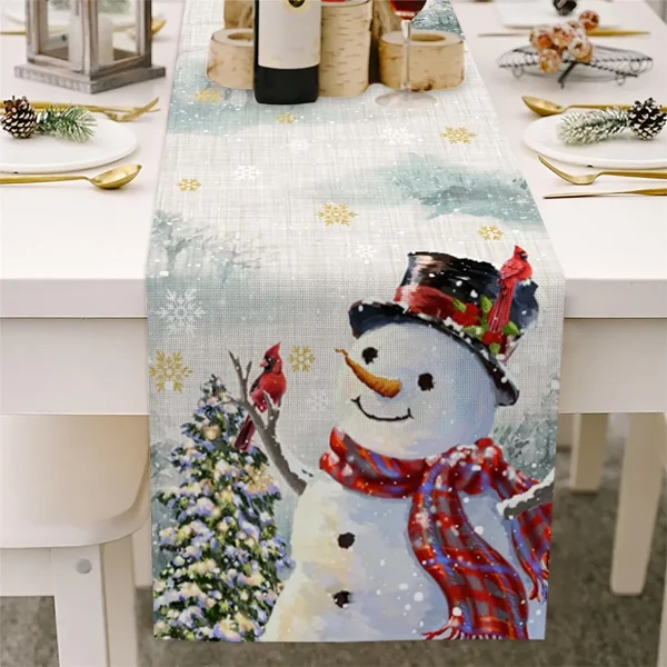 Christmas Table Runner Cloth | Festive & Reusable - Image 12