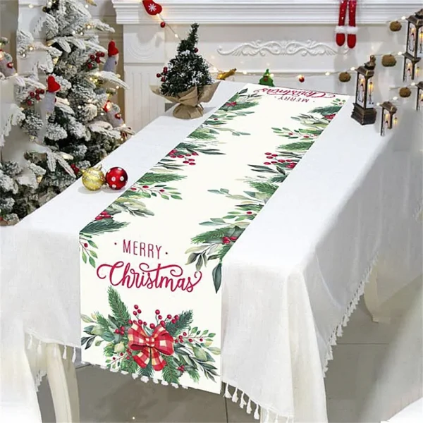 Christmas Table Runner Cloth | Festive & Reusable - Image 28