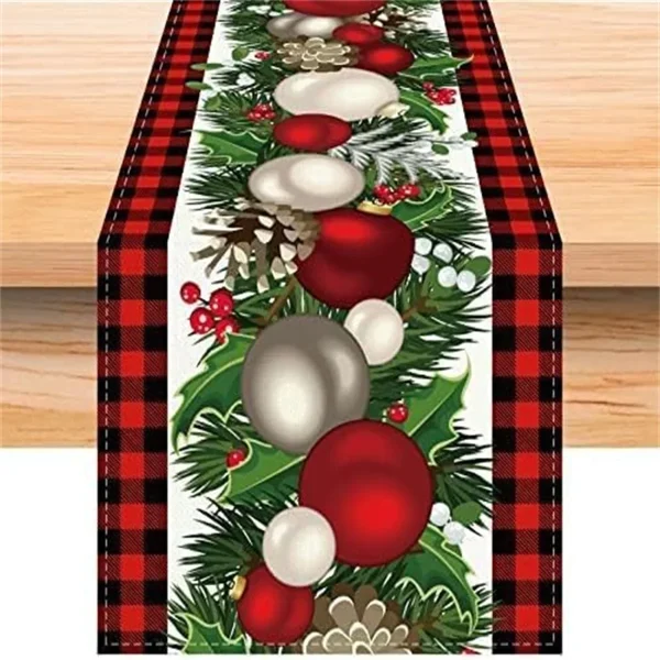 Christmas Table Runner Cloth | Festive & Reusable - Image 15