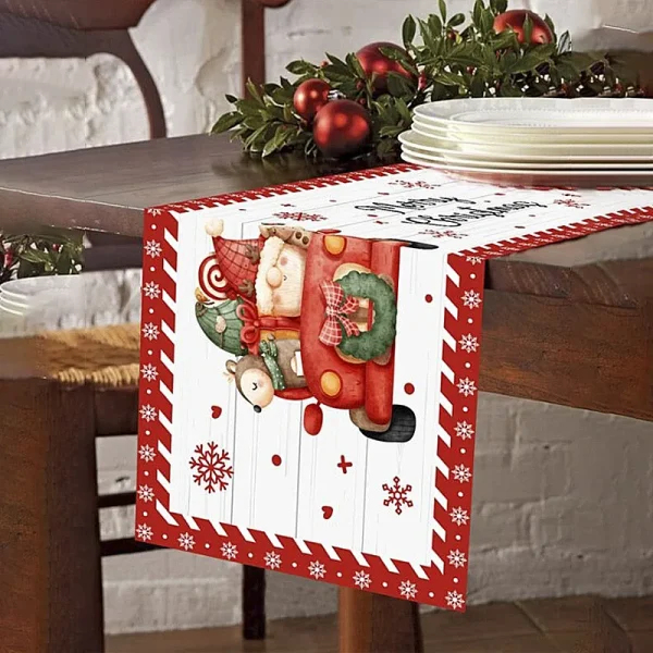 Christmas Table Runner Cloth | Festive & Reusable - Image 5