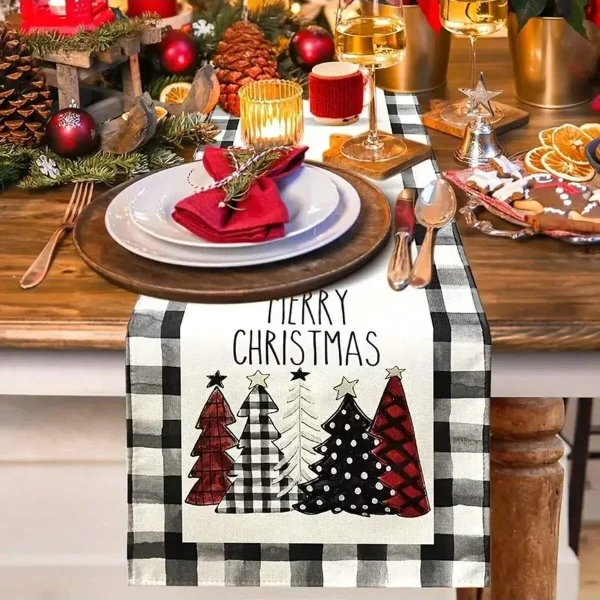 Christmas Table Runner Cloth | Festive & Reusable - Image 29