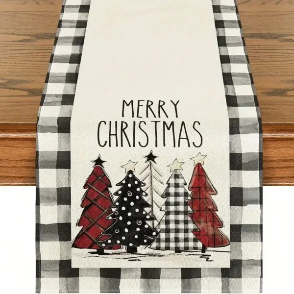 Christmas Table Runner Cloth | Festive & Reusable - Image 24