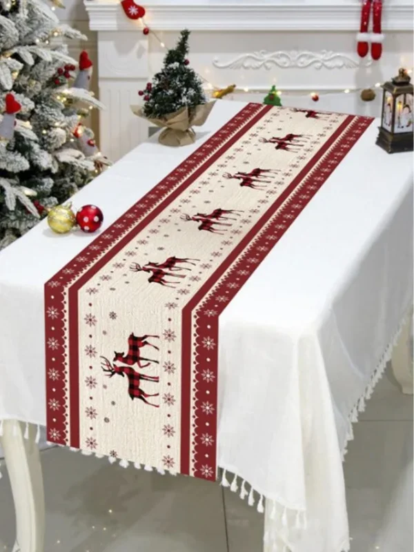 Christmas Table Runner Cloth | Festive & Reusable - Image 23