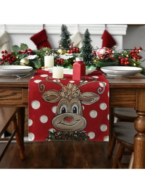 Christmas Table Runner Cloth | Festive & Reusable - Image 21