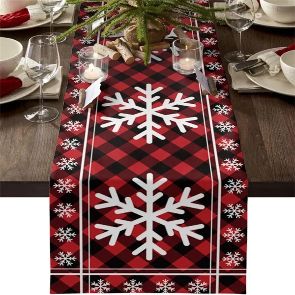 Christmas Table Runner Cloth | Festive & Reusable - Image 7