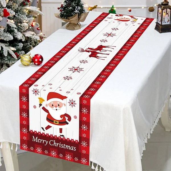 Christmas Table Runner Cloth | Festive & Reusable - Image 3