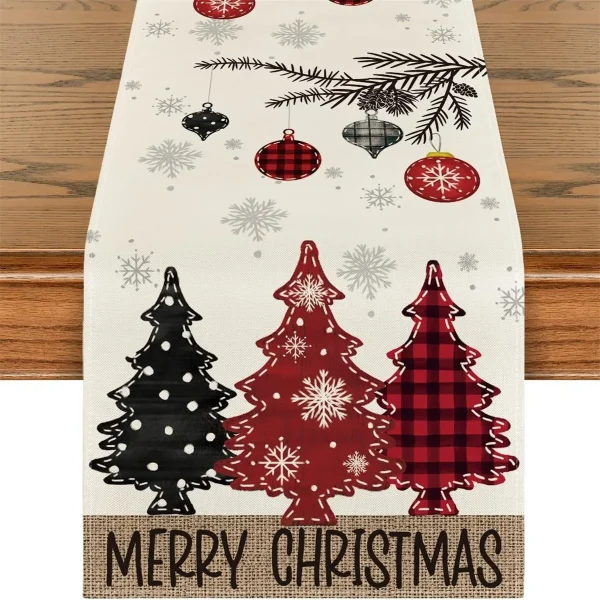 Christmas Table Runner Cloth | Festive & Reusable